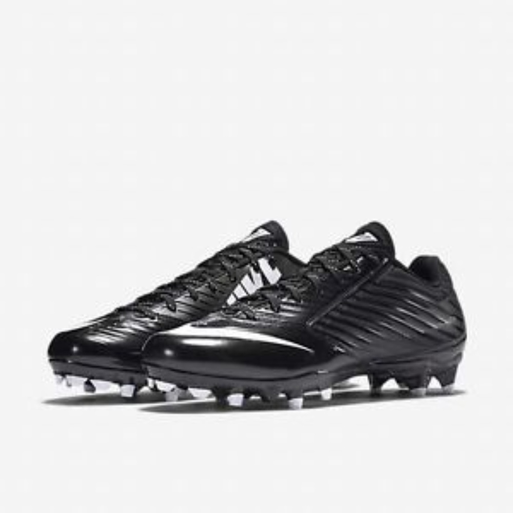 Nike Vapor Speed Low Football Cleats - Black